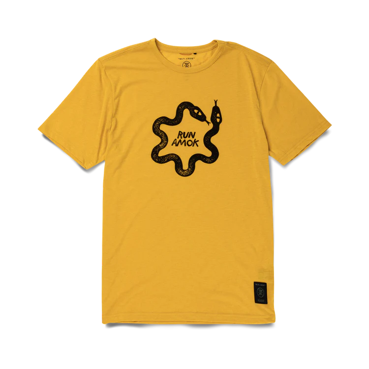 Roark Run Amok Mathis Core SS Tee - Sunburst