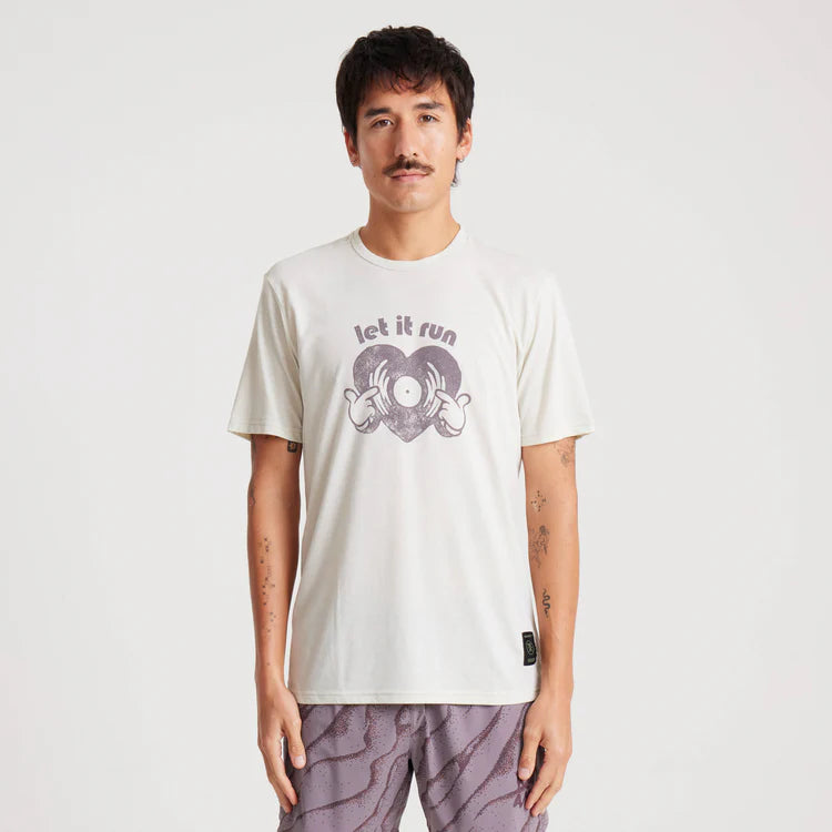 Roark Run Amok Mathis Core SS Tee - Ivory