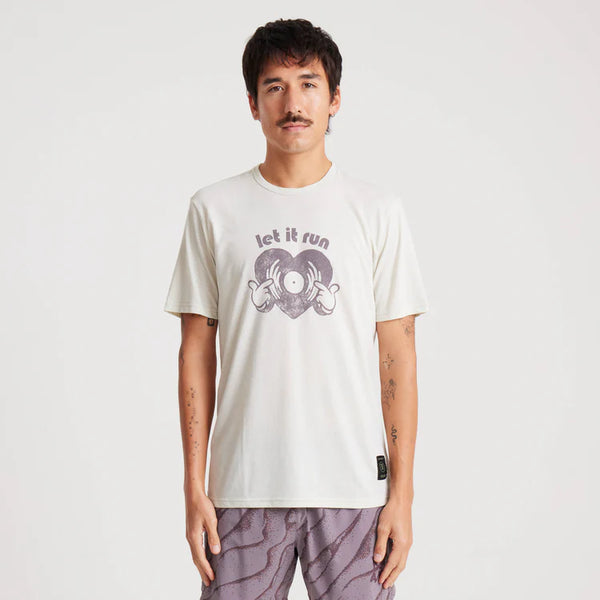 Roark Run Amok Mathis Core SS Tee - Ivory