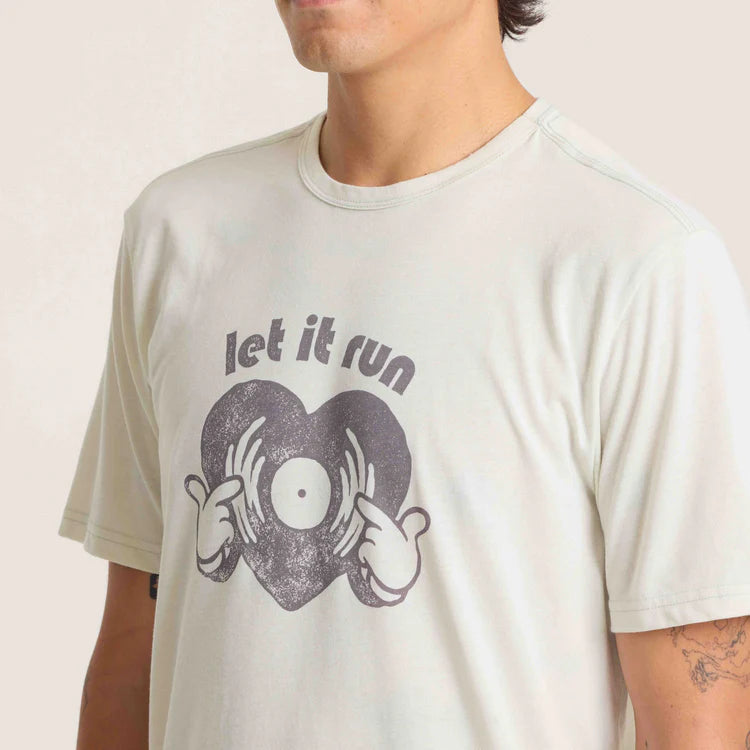 Roark Run Amok Mathis Core SS Tee - Ivory