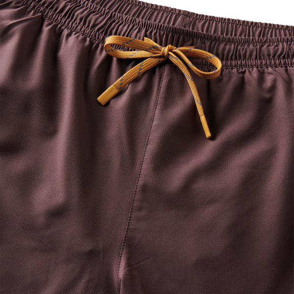 Roark Run Amok Baja 5" Short - Purple Ash