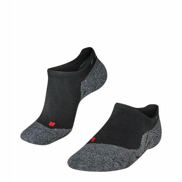 Falke Women's RU3 Comfort Invisible Run Sock - Black Mix