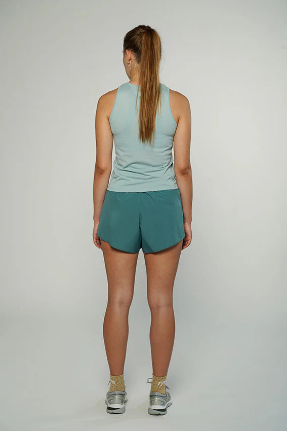 Rytme Sport High Sun Tank - Moss Green