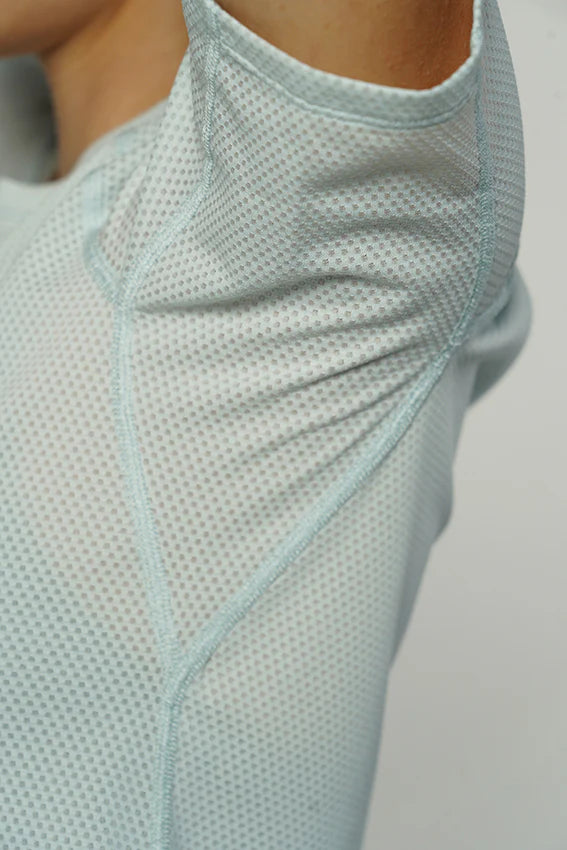 Rytme Sport High Sun Tech Tee - Mist Grey