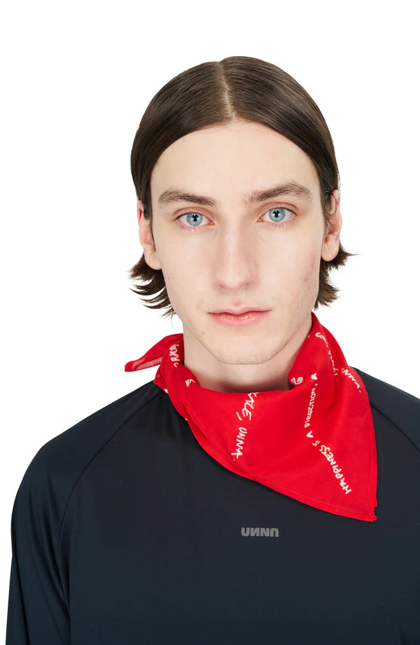 UNNA Mantra Scarf - Red