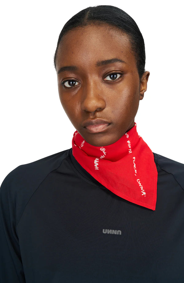 UNNA Mantra Scarf - Red