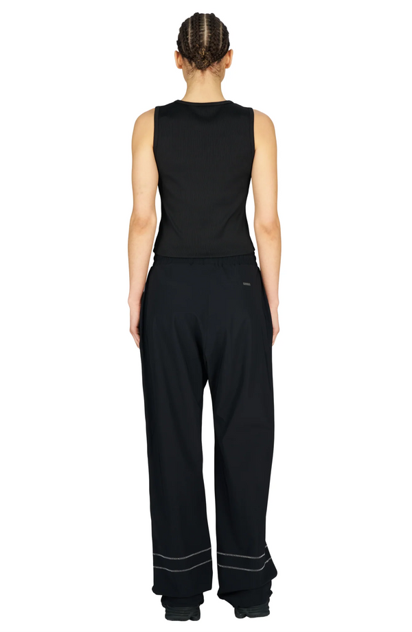 UNNA Women's Rib Tank - Black