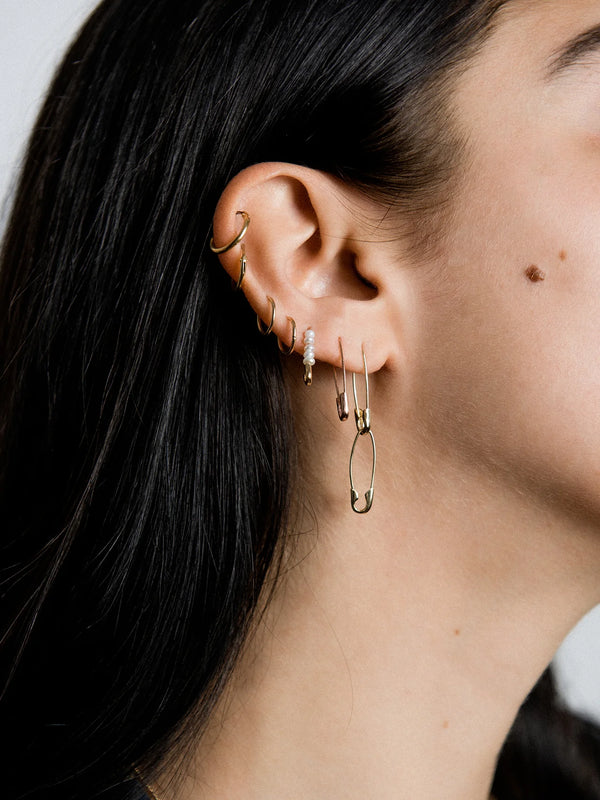 loren stewart Jewelry - Safety Pin Earring