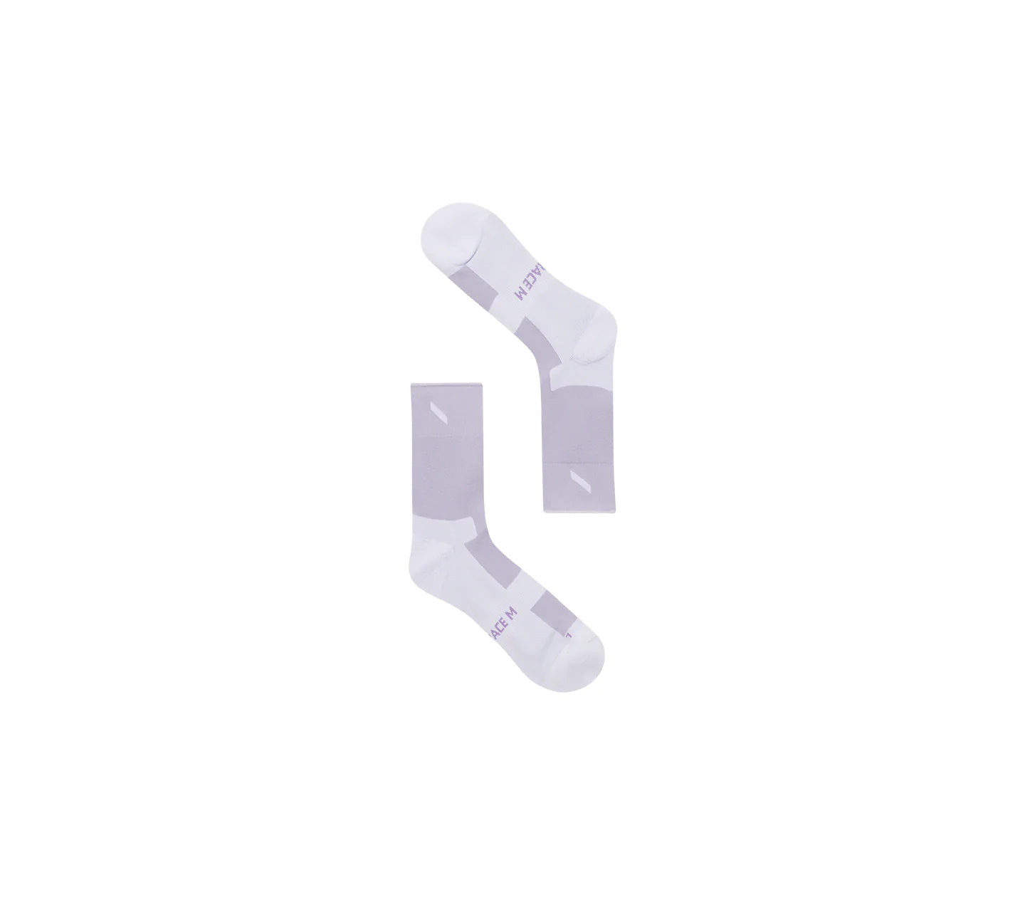 SOAR Running - Ankle Race Sock - Lavender / White