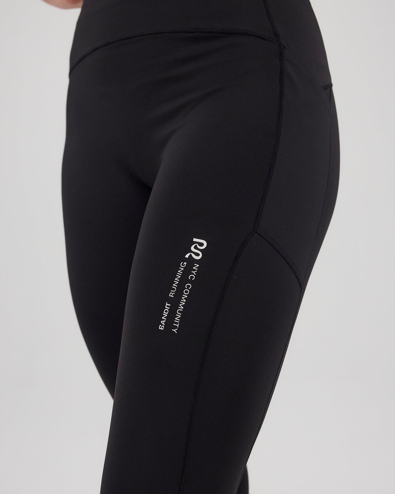Bandit Women's Stamina™ Pop Stitch™ High Waist Leggings - Black