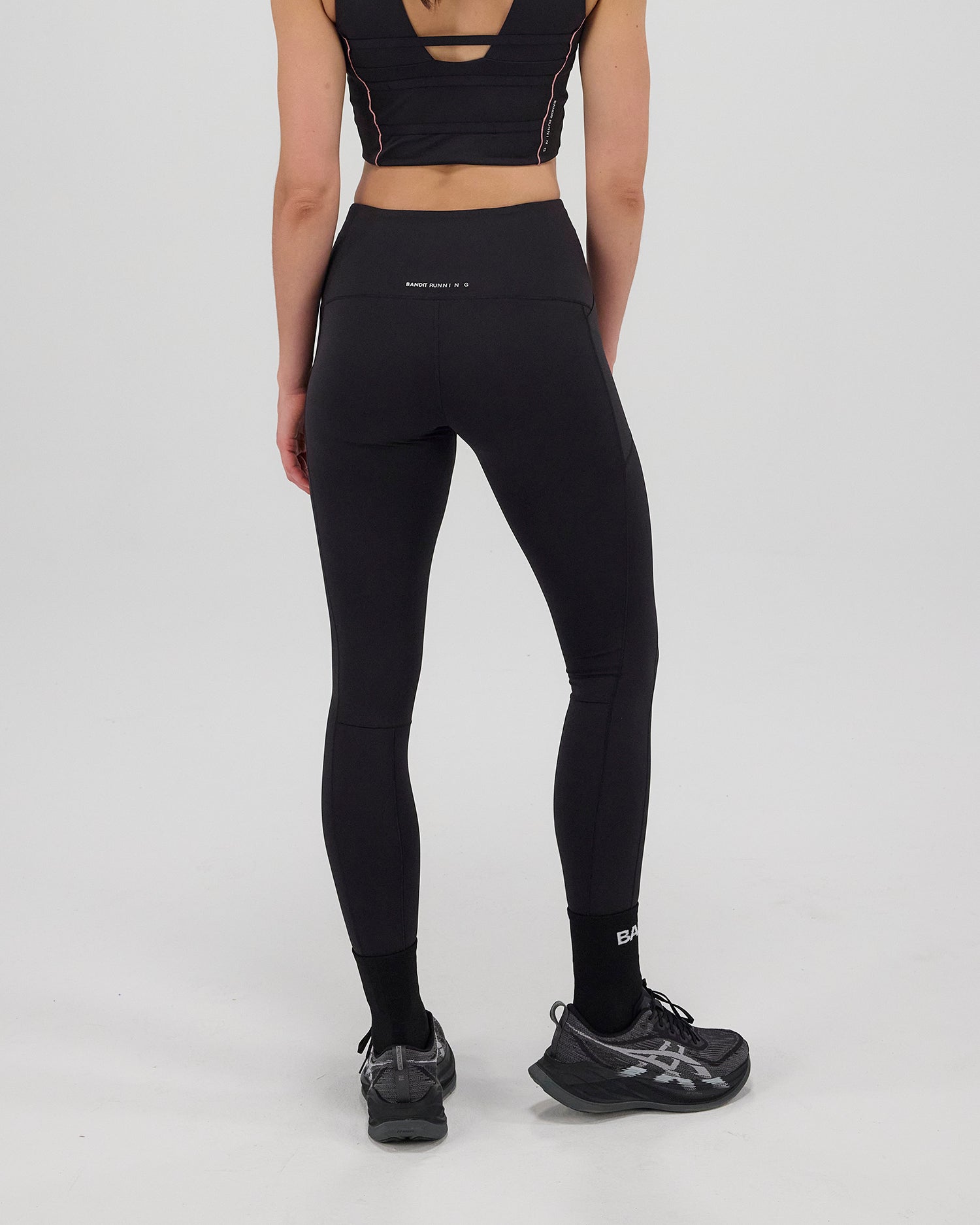Bandit Women's Stamina™ Pop Stitch™ High Waist Leggings - Black