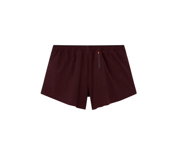 SOAR Running Women's Split Shorts - Burgundy