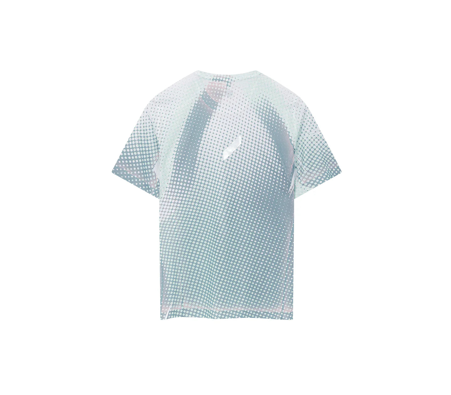 SOAR Running Women's Printed Tech T - Grey/Sage Dots