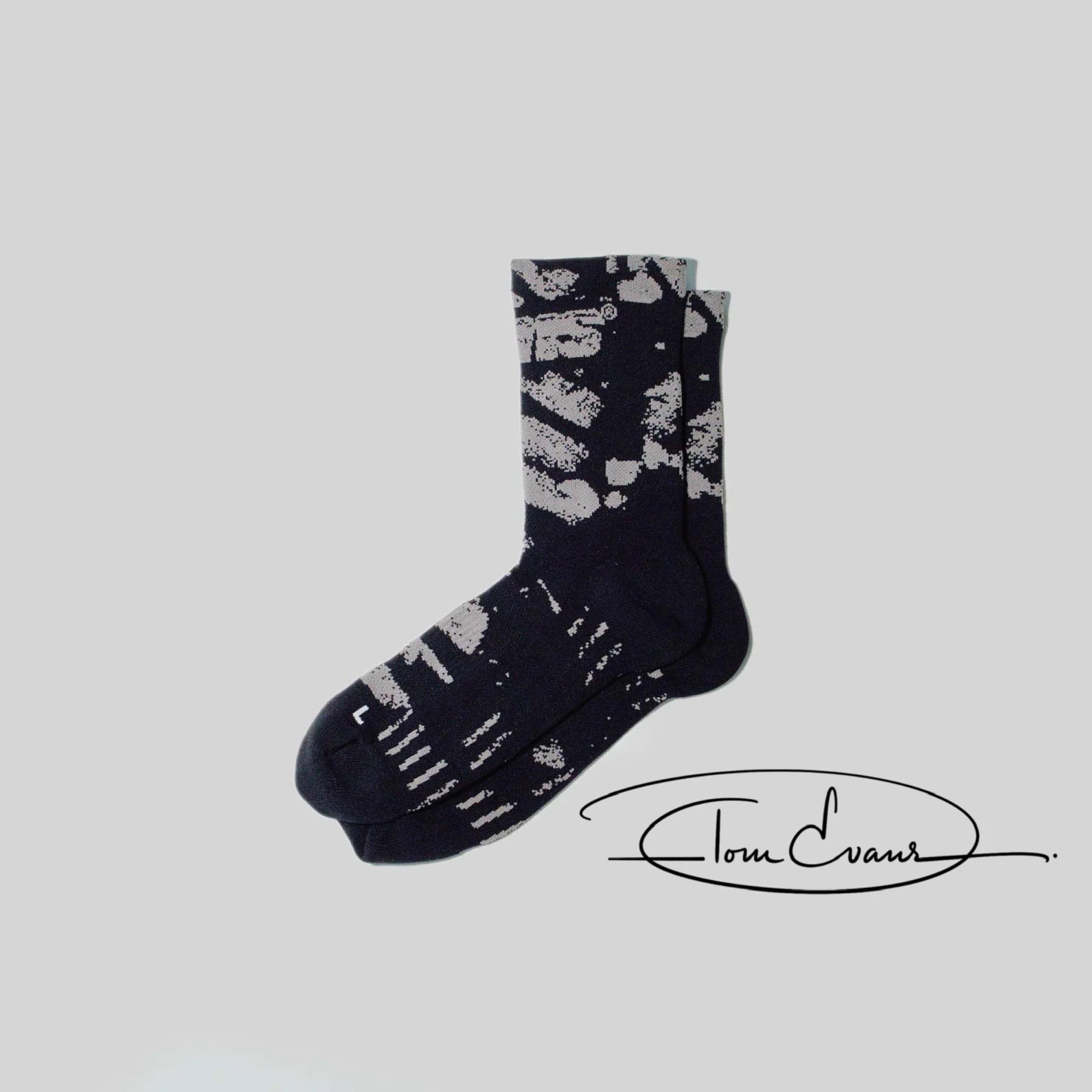 sums Ascenders socks - Grey/Black
