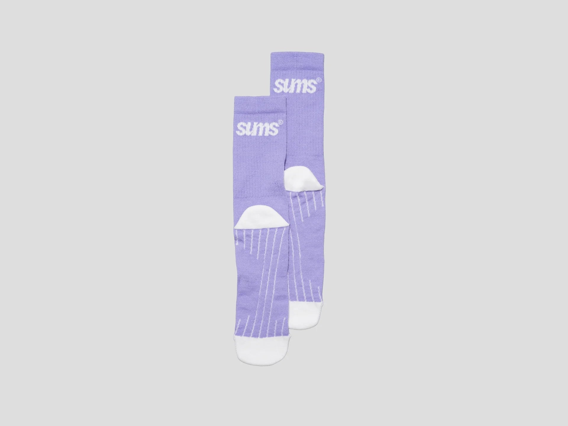 sums merino socks - lilac