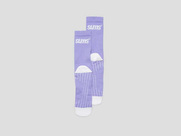 sums merino socks - lilac
