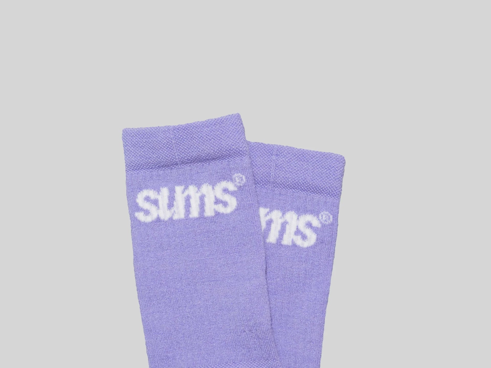 sums merino socks - lilac