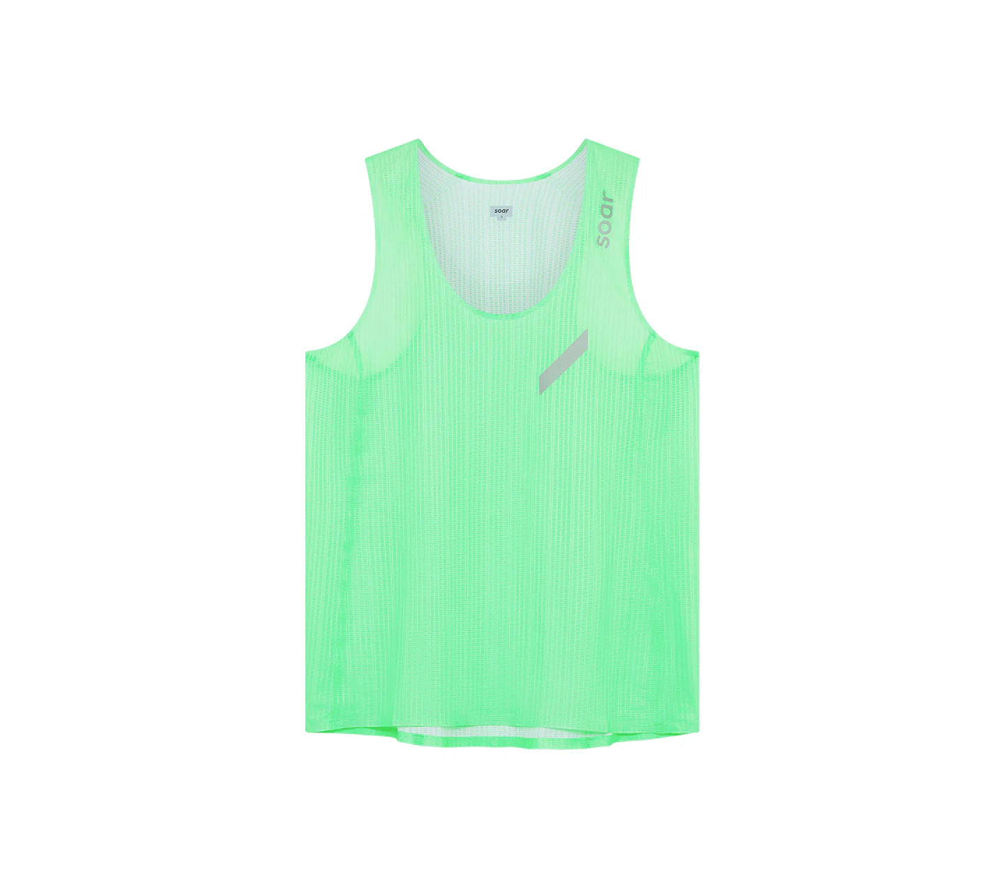 SOAR Running Women's Race Tank - Bright Green
