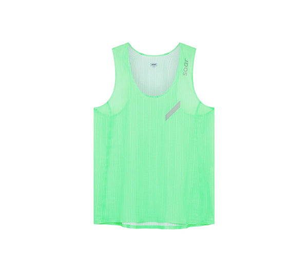 SOAR Running Women's Race Tank - Bright Green