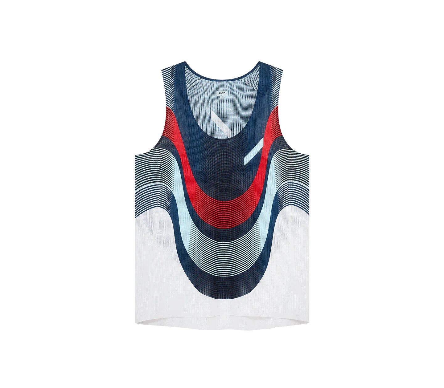 SOAR Womens Race Vest 2.0 - Navy/Red/White