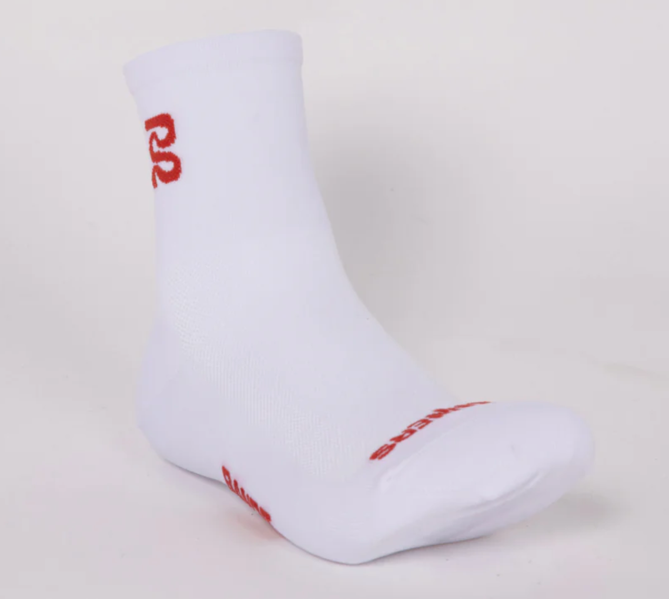 Bandit Lite Run Socks - White / Spice - 2 pack