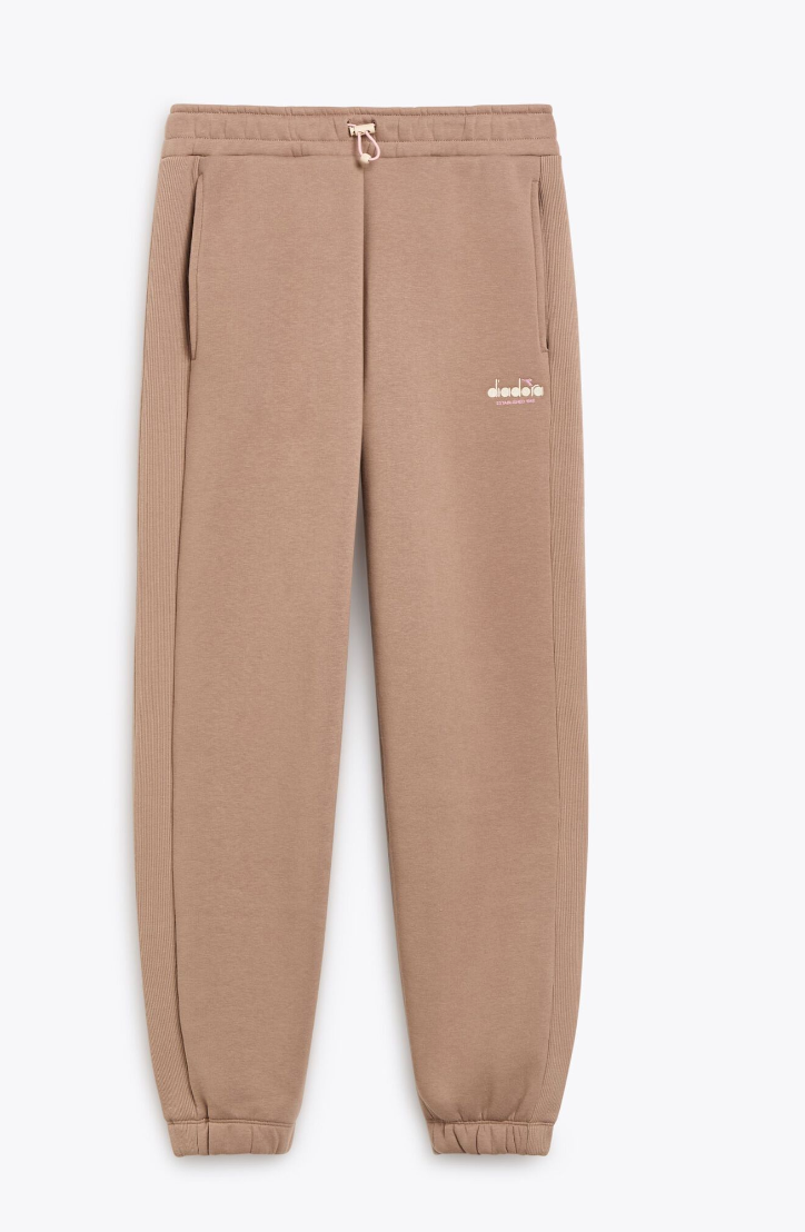 Diadora Women's Sweat Pants - Light Brown Hazelnut