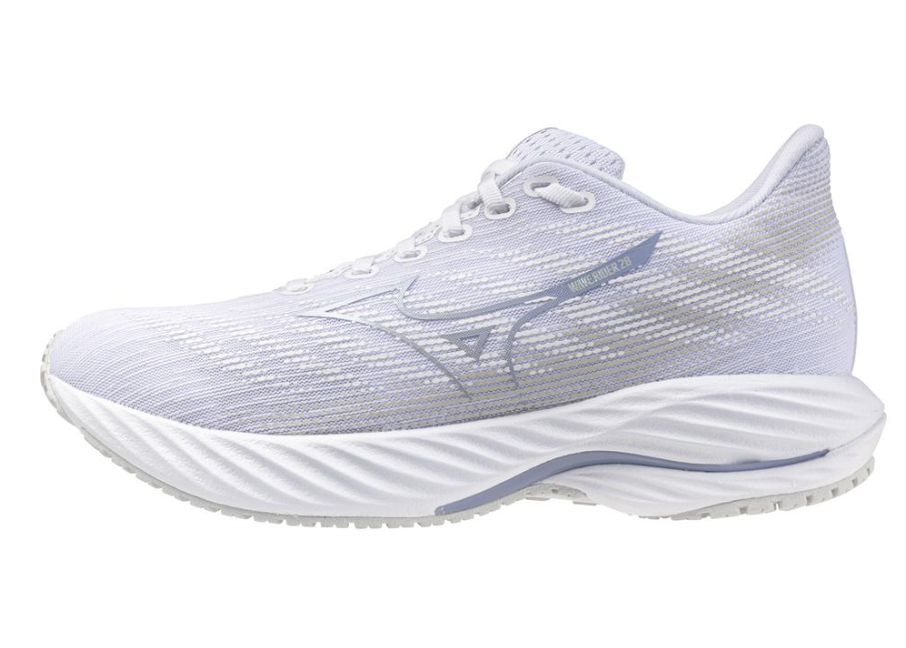 Mizuno Women's Wave Rider 28 - White/Nimbus Cloud