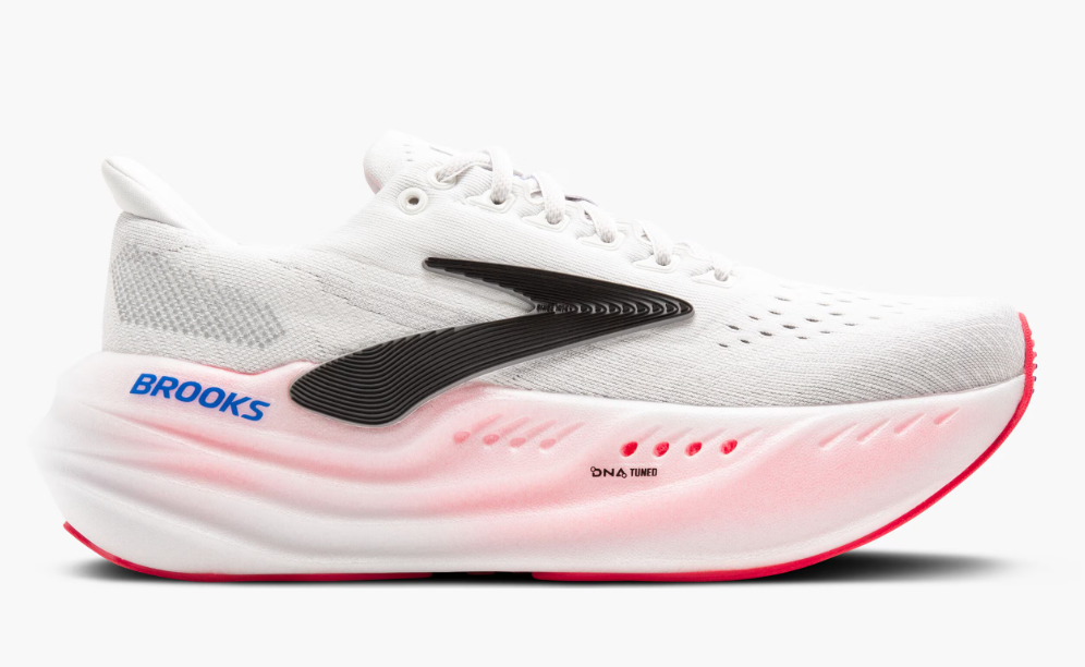 Brooks Womens Glycerin Max - White/Black/Diva Pink