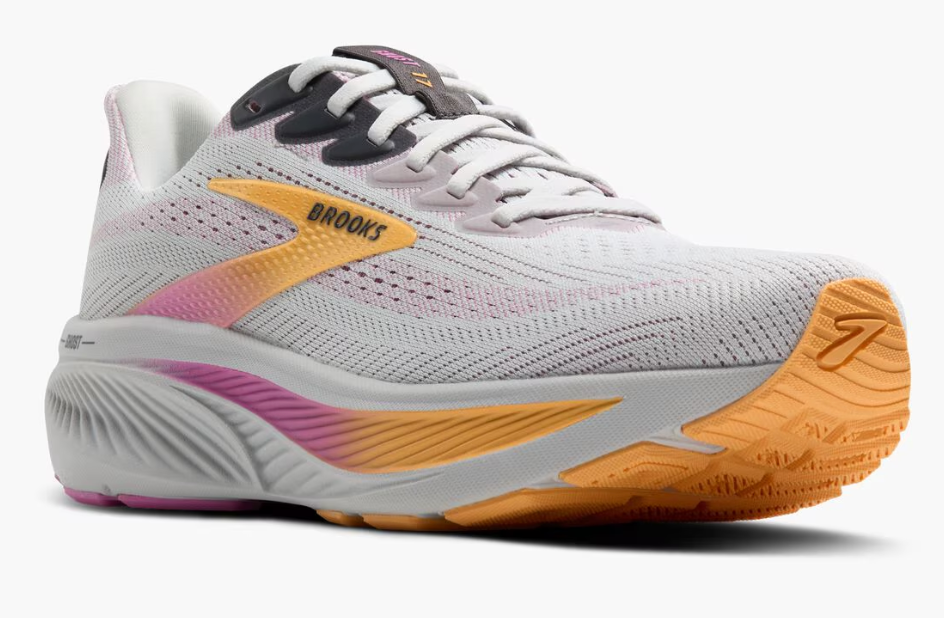 Brooks Women's Ghost 17 - Oyster/Apricot/Pink
