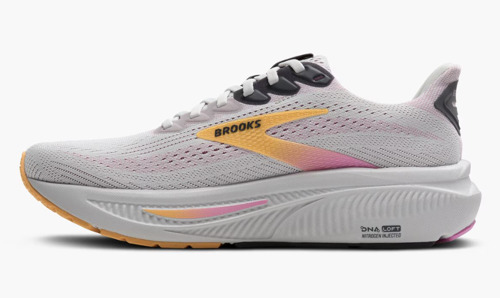 Brooks Women's Ghost 17 - Oyster/Apricot/Pink
