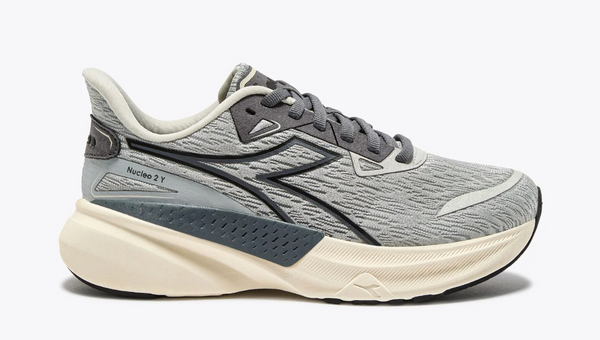 Diadora Kid's Nucleo 2  - Silver DD/Whisper White