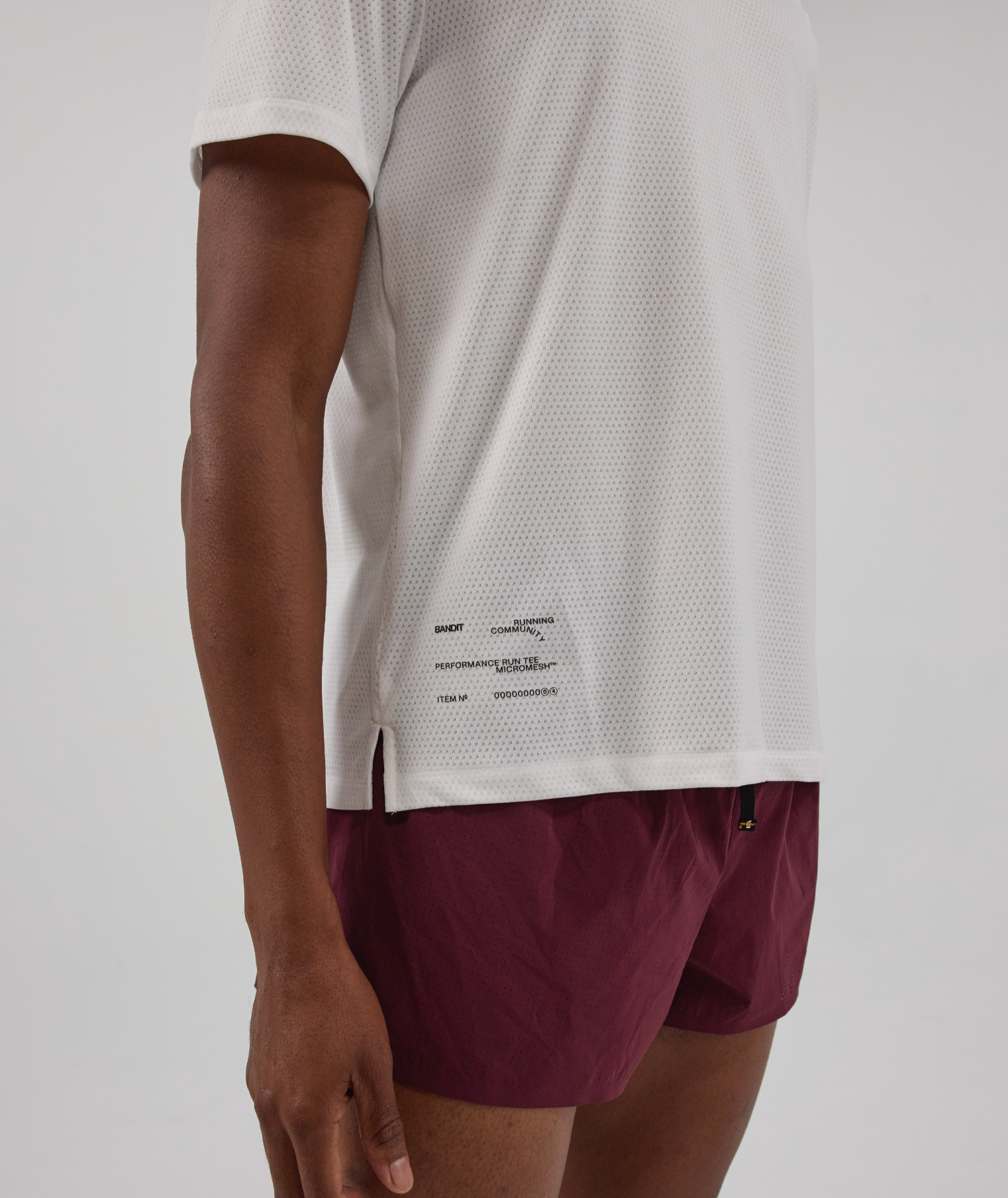 Bandit Men's Micromesh™ Run Tee - White