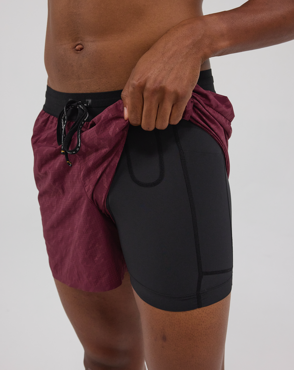 Bandit Vento™ 5" Coerver97 Cheque Training Short, Men's - Fig