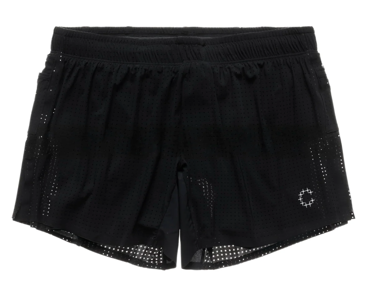 Currently Running - Pro 3” Unisex Split Short - Black