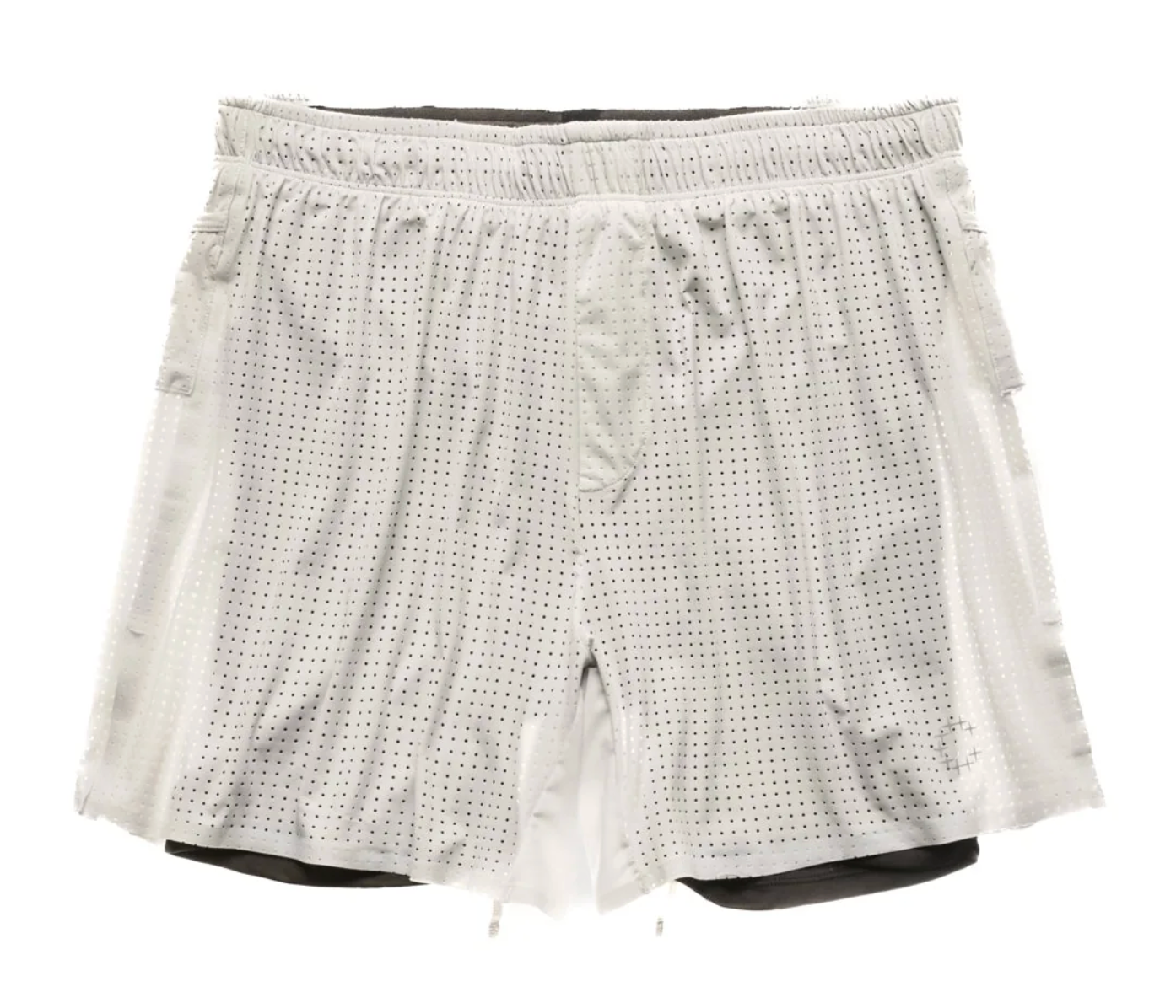 Currently Running - Pro 5" Short - Off White
