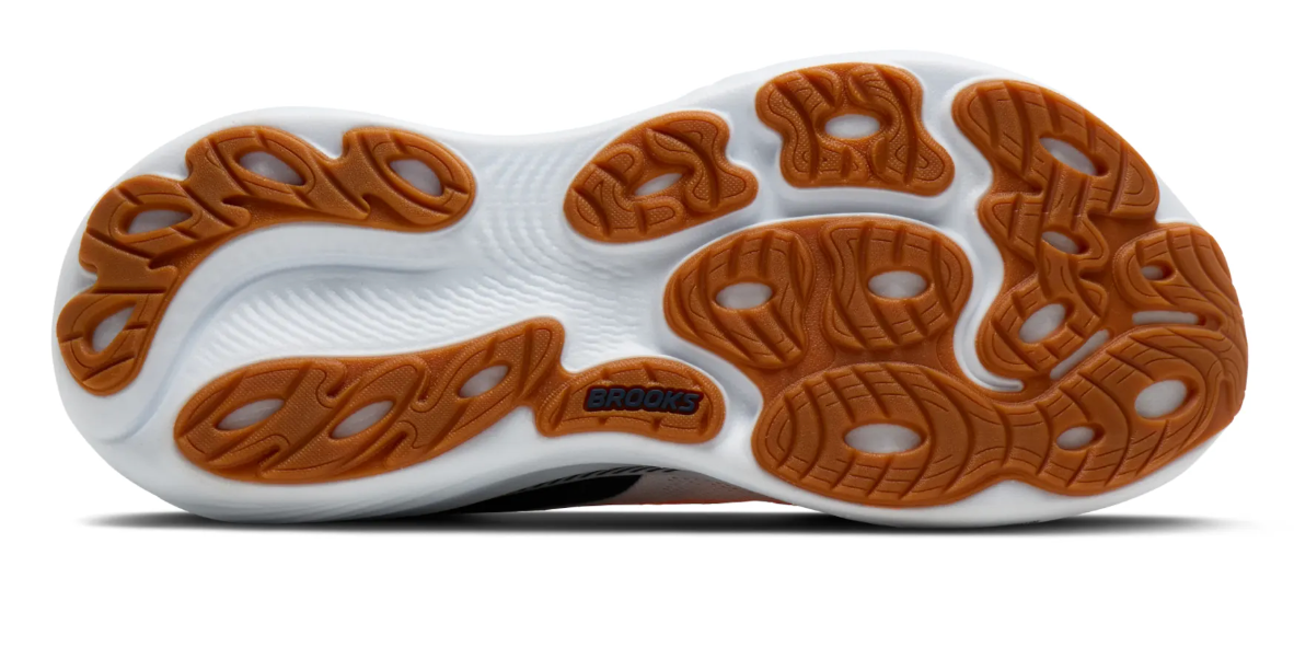 Brooks Men's Adrenaline GTS 25 - White/Spellbound/Orange
