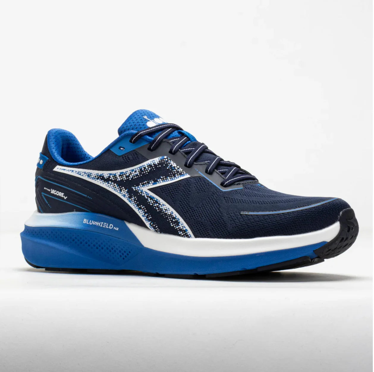 Diadora Men's Mythos Vigore V - Blue Corsair / White
