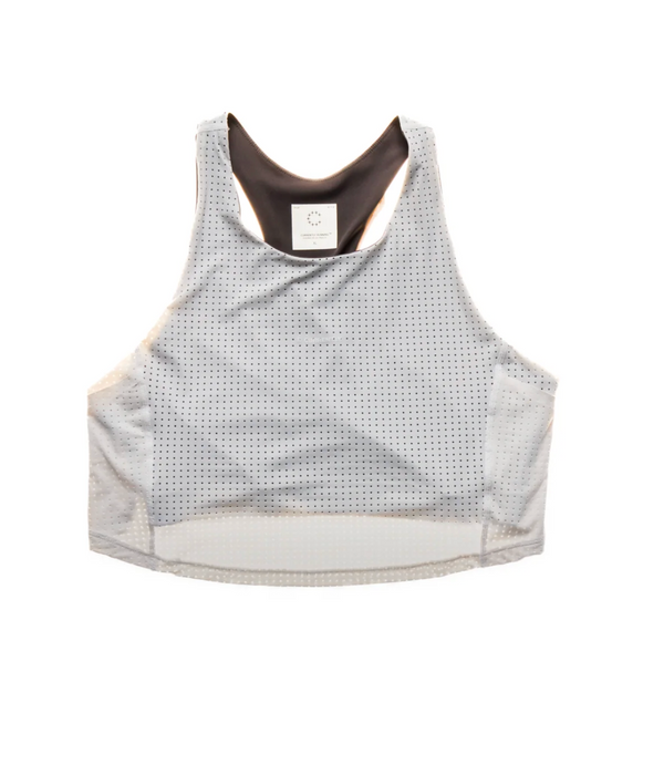 Currently Running - C-R™ Women's Elite Top - White/Brown