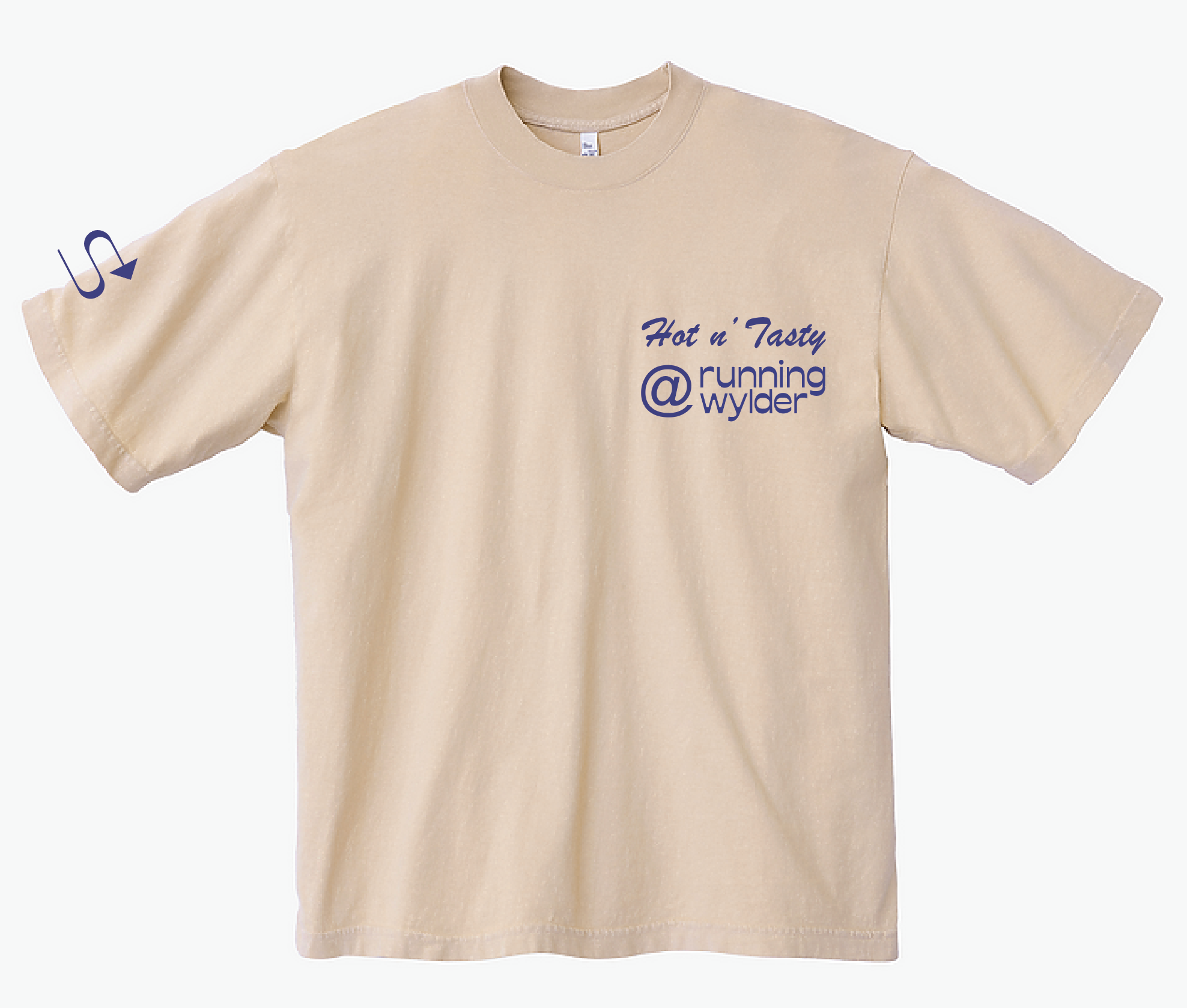 Thank You Have a Nice Run Tee - Ecru