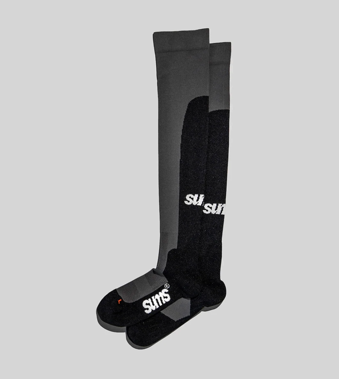 sums compression socks - black/grey