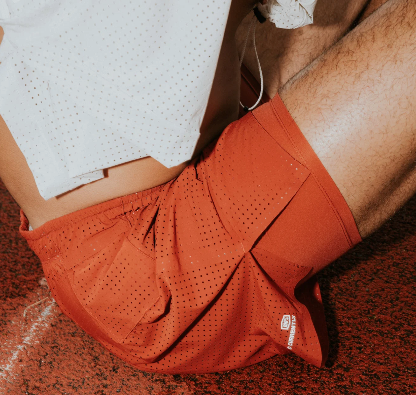 Currently Running - Pro 5" Short - Red Fade