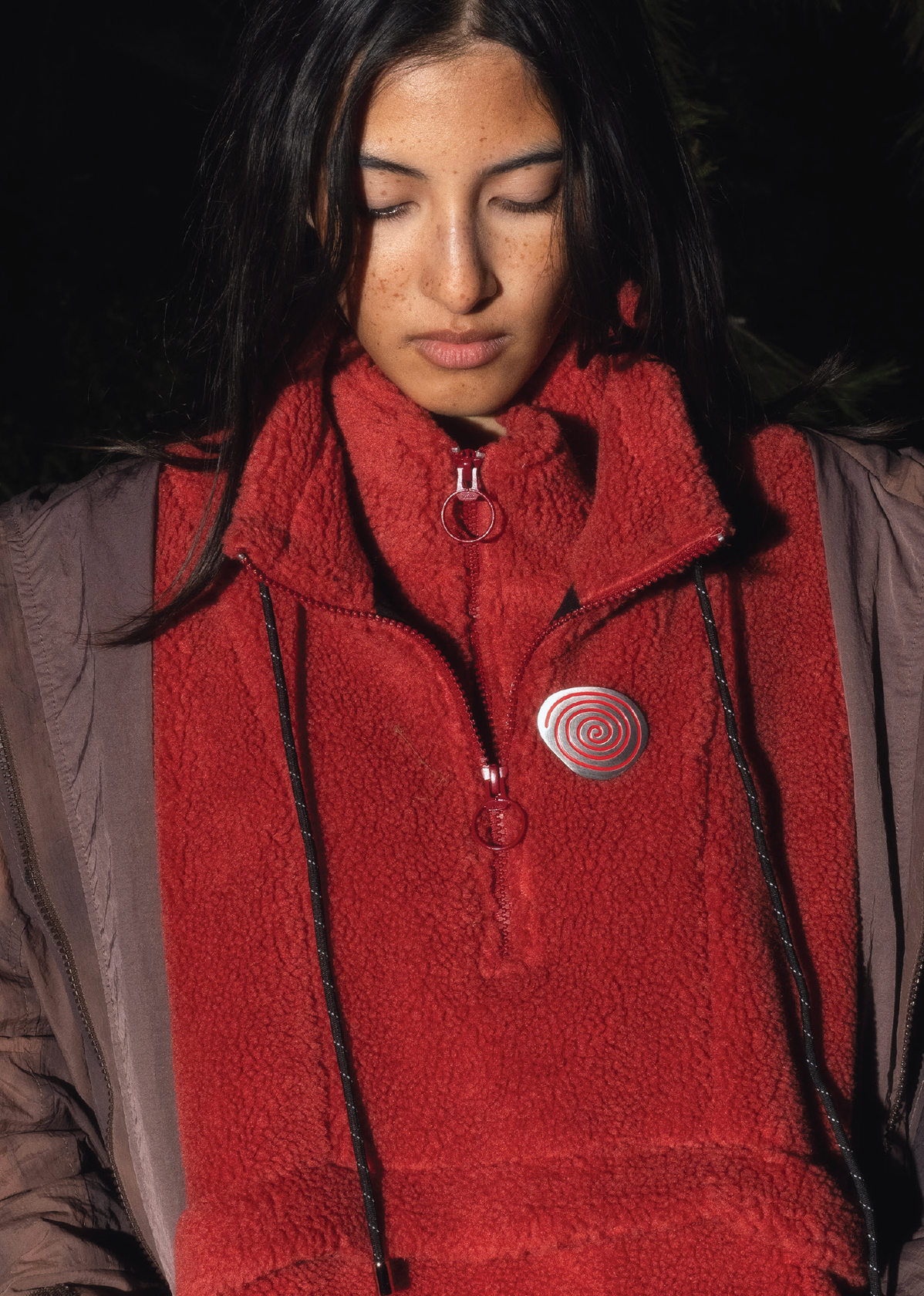KkCo Trail Double Mockneck - Terra Cotta