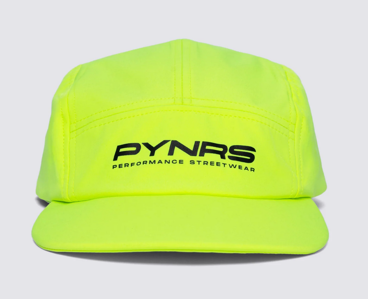 PYNRS 5-Panel Run Cap - Highlighter