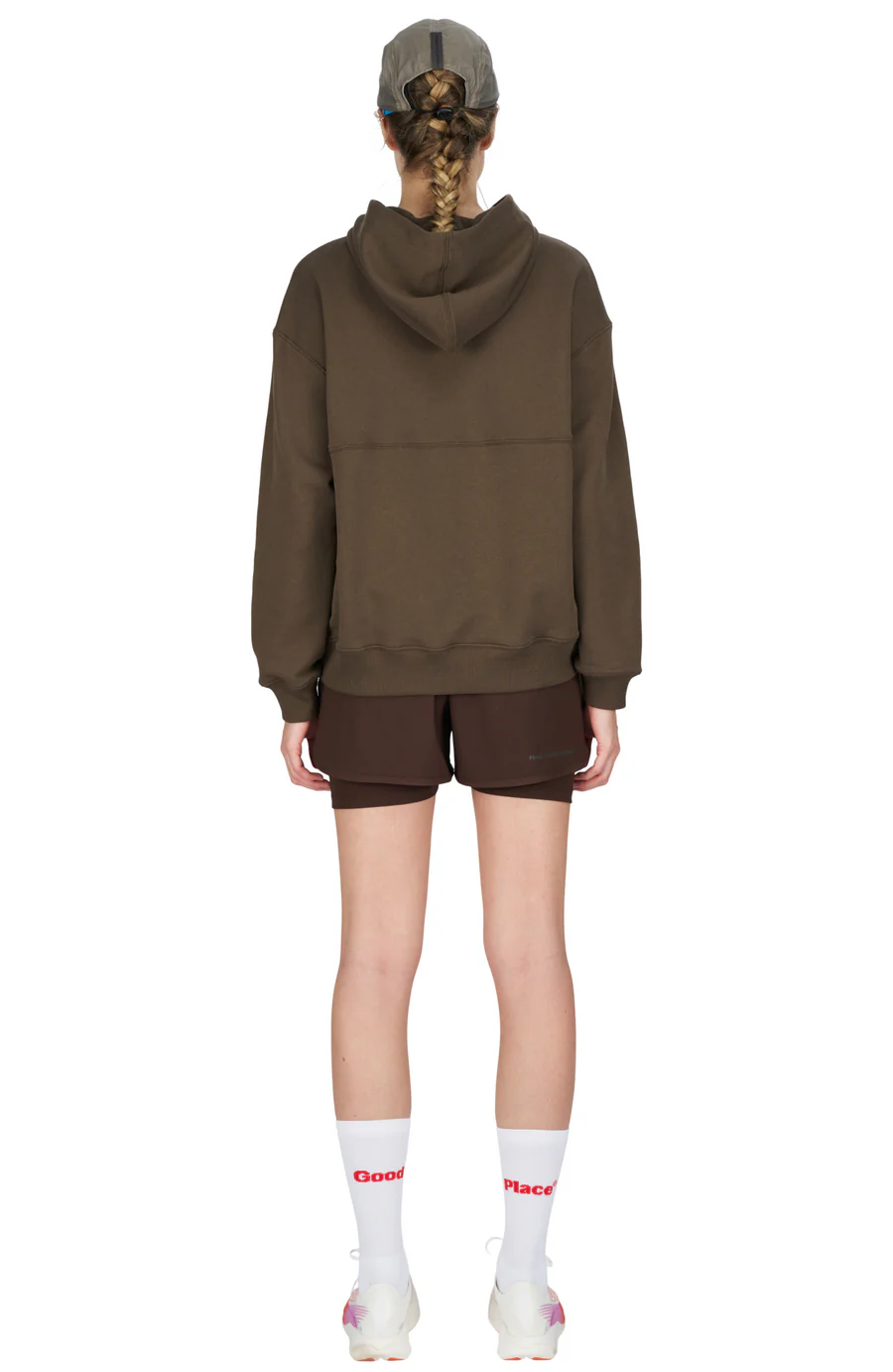 UNNA Slow Motion Hoodie - Wren Brown Unisex