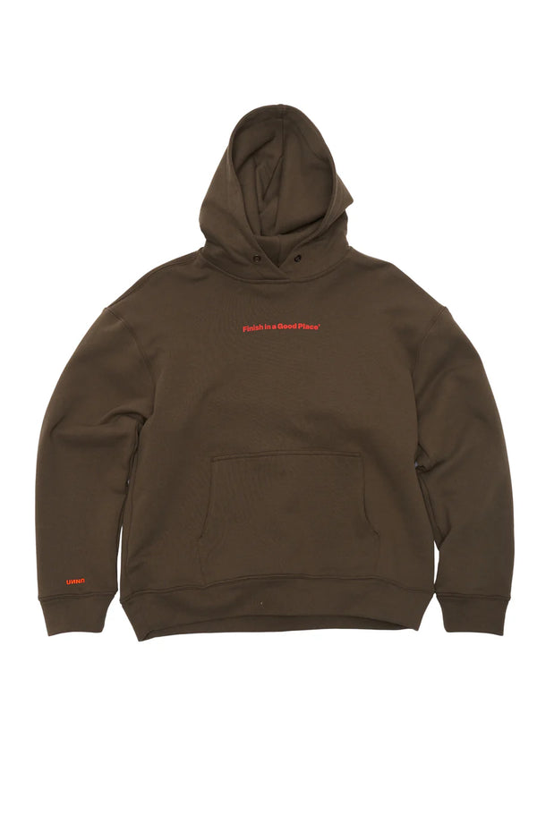 UNNA Slow Motion Hoodie - Wren Brown Unisex