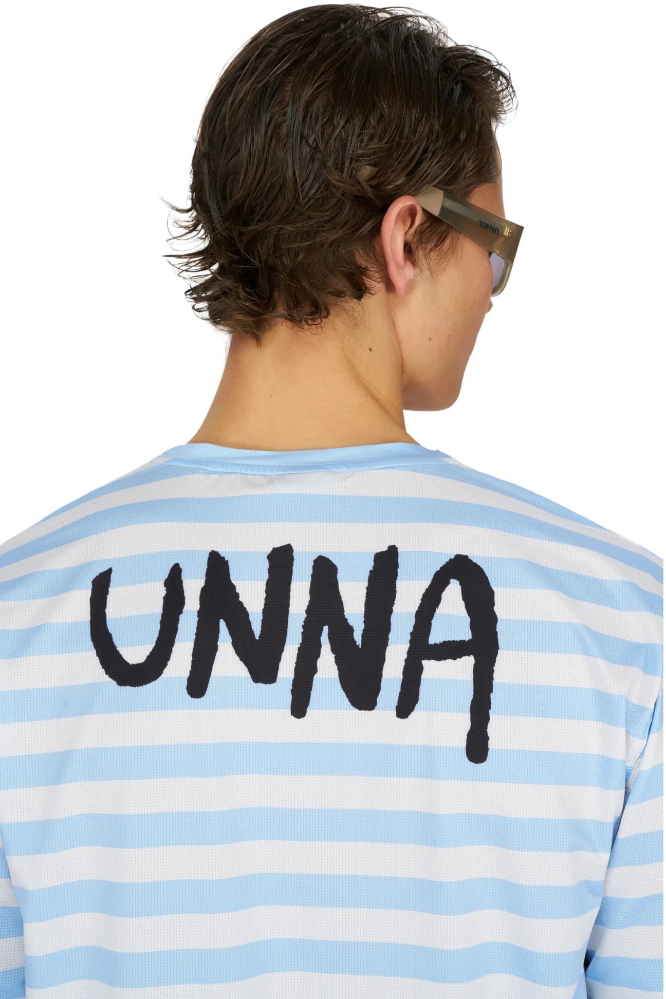 UNNA Striped LS Tee - Baby Blue