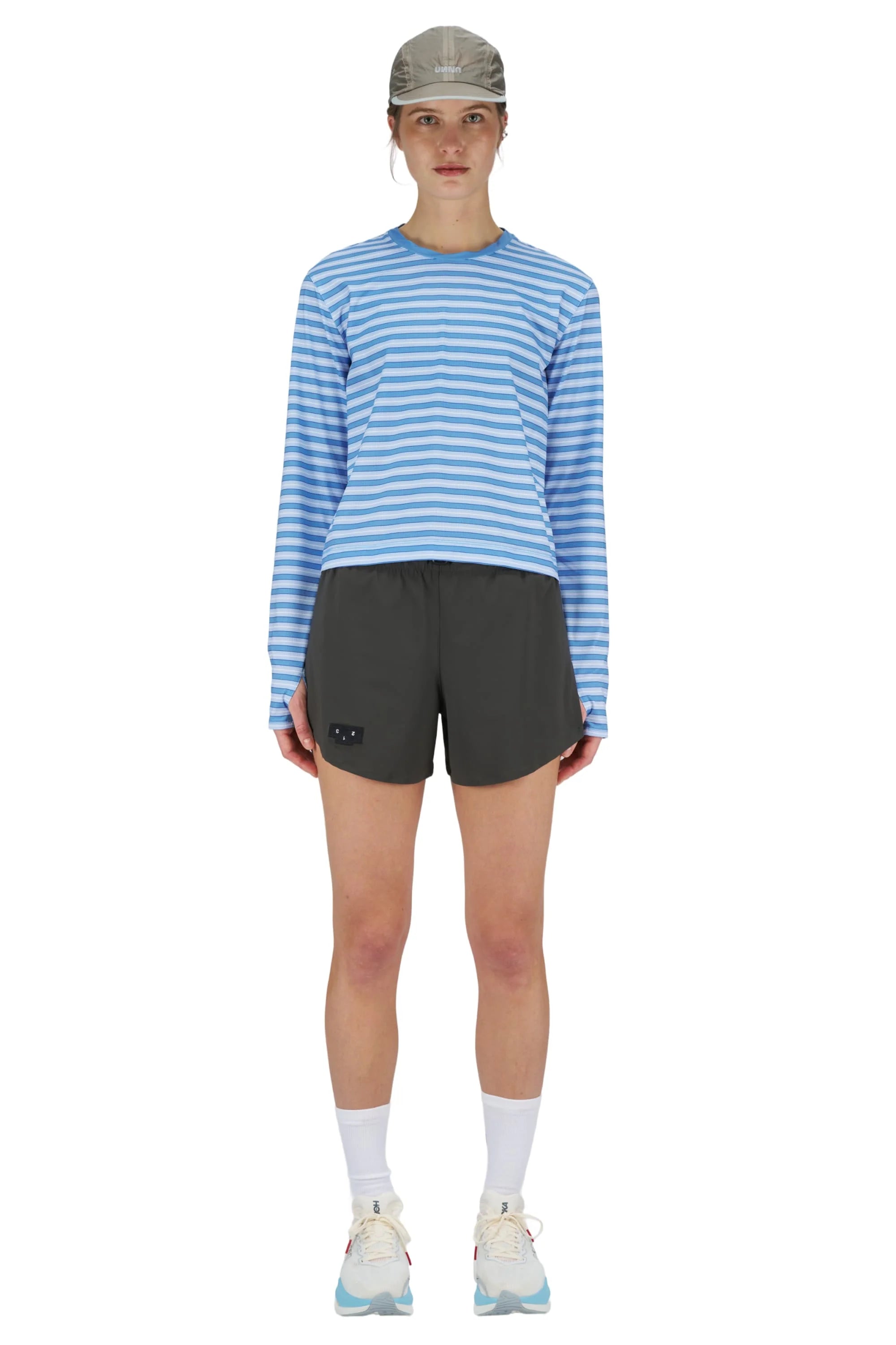 UNNA Women's Tempo Shorts - Dark Grey