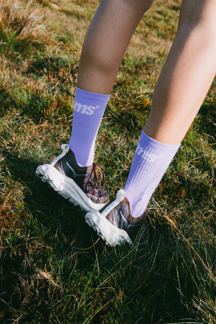 sums merino socks - lilac