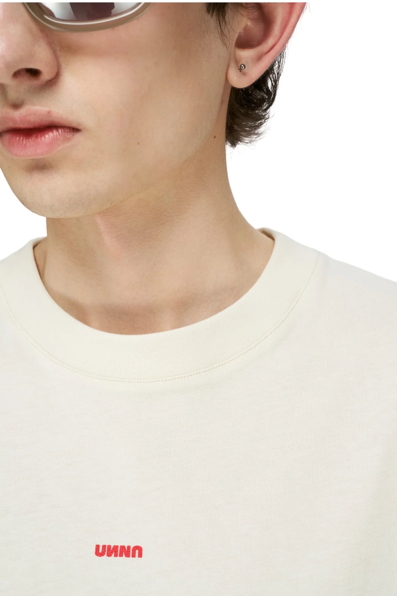 UNNA Unisex Sun Tee - Vanilla White
