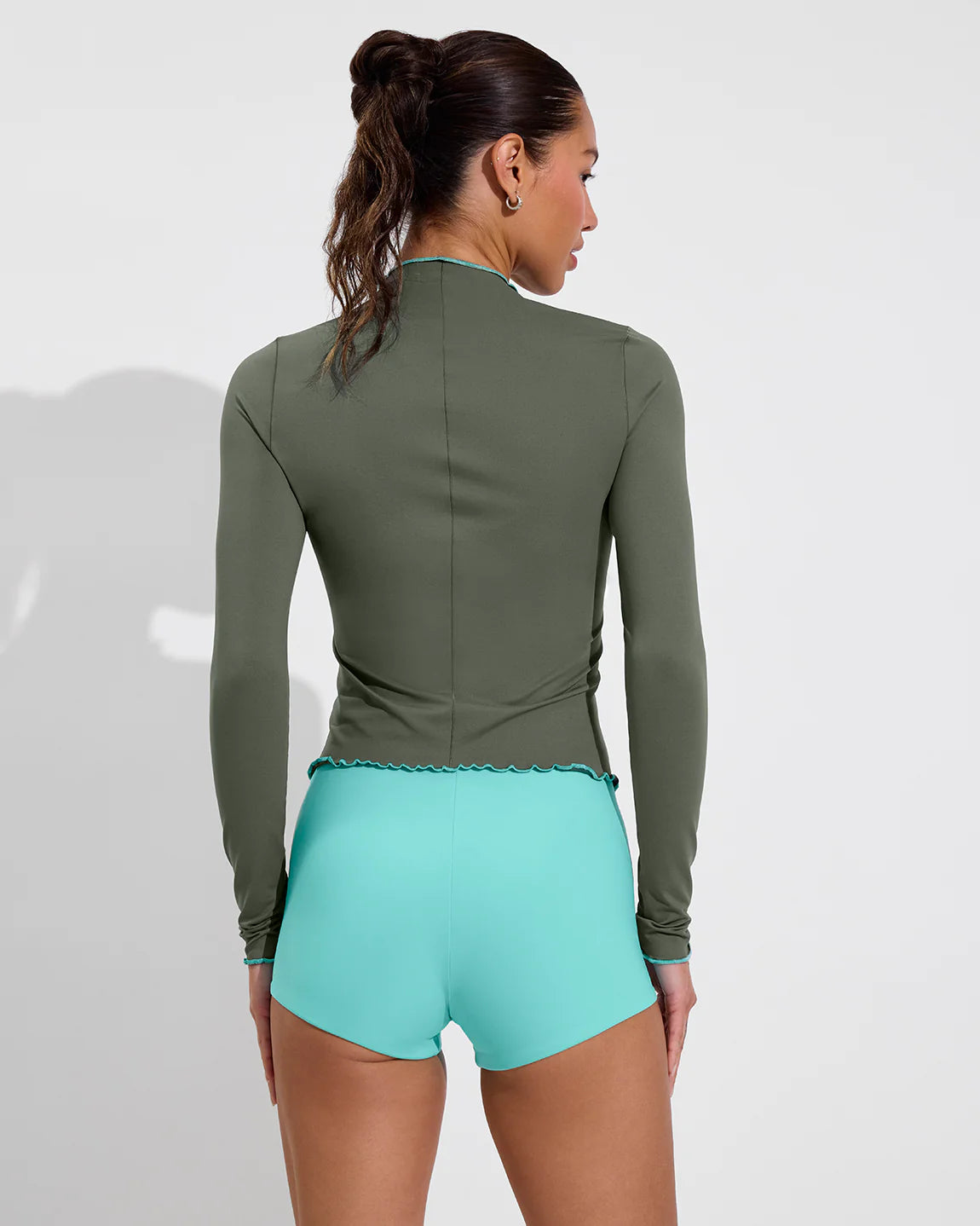 Left on Friday Rays Long Sleeve Top *Long - Agave / Drift